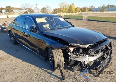 2024 Mercedes-Benz S 580 4Matic из США, поврежденный, VIN W1K6G7GB1RA254691